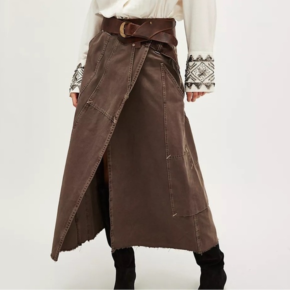 Free People Dresses & Skirts - NWOT Free People We The Free Daria Maxi Skirt Size 6